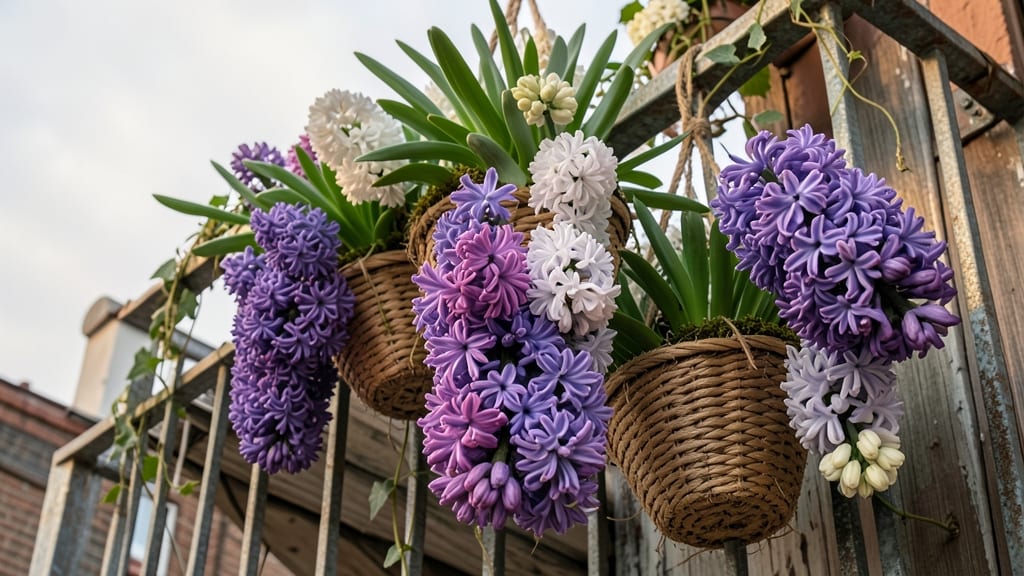 Container Garden Hyacinth Cascade