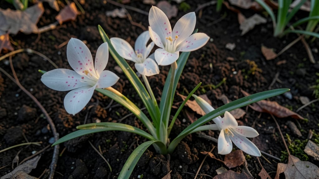 Erythronium Tuolumnense Tuolumne White Fawn Lily