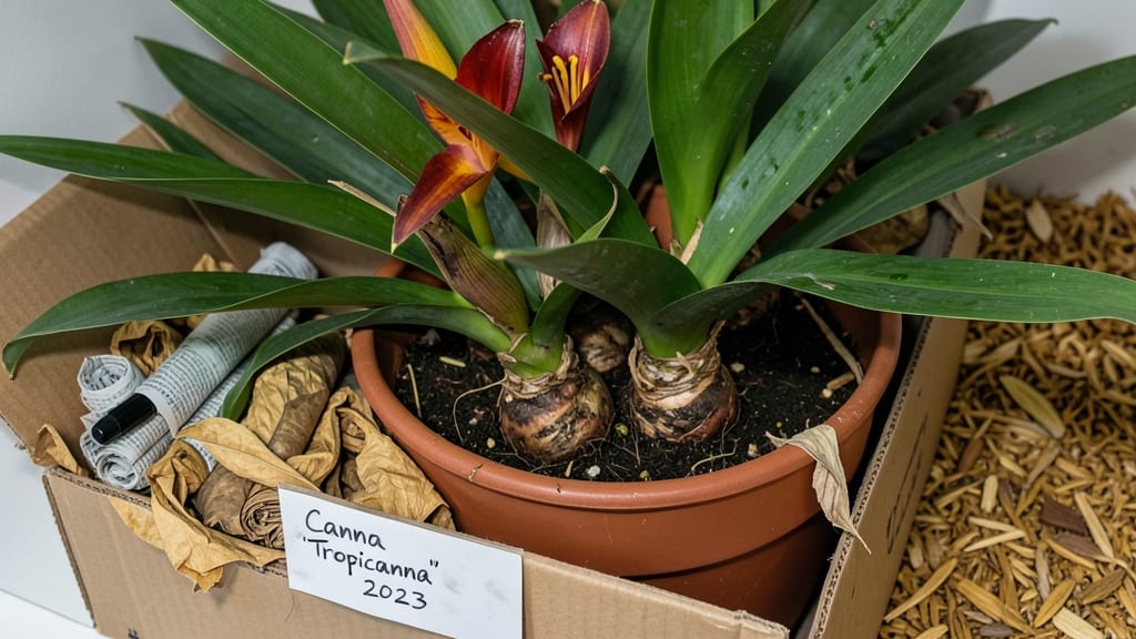 Storing Canna Bulbs In Newspaper: Dry, Frost-Proof Method for Winter Survival