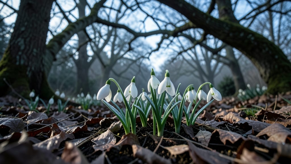 Snowdrop Bulbs For Shady Gardens