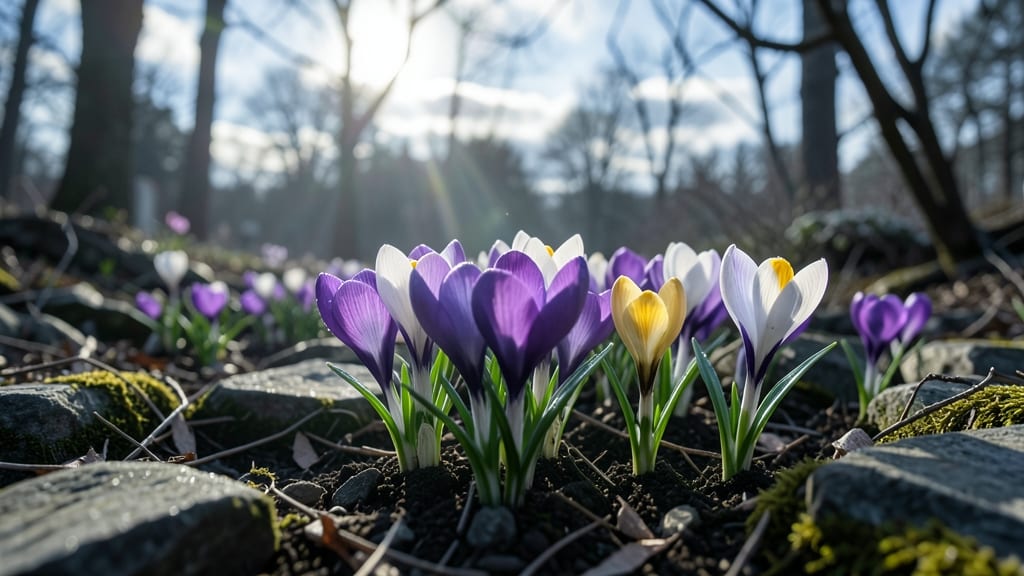 Crocuses for Tiny but Mighty Blooms