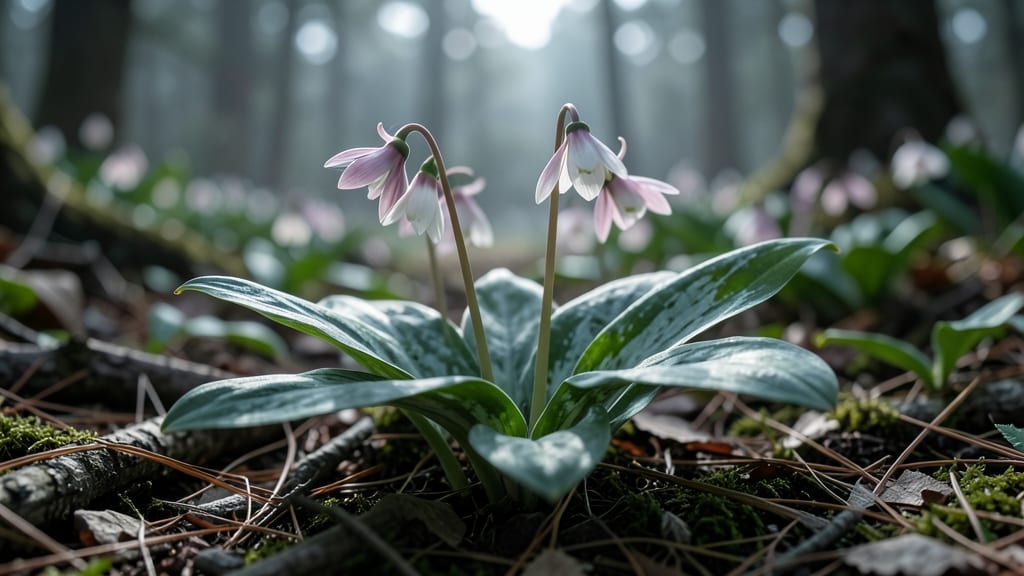 Erythronium: Dogtooth Violet with Deer-Defying Leaves