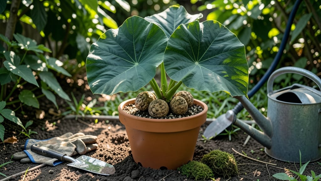 How to Plant Elephant Ear Bulbs in Containers: Layering Tricks for Year-Round Growth
