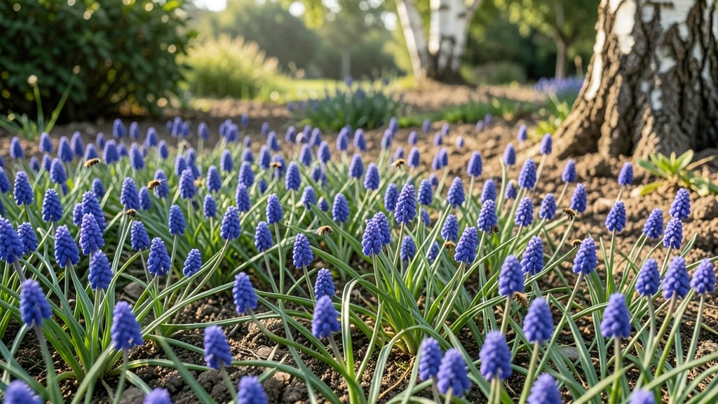Muscari for Bee Magnet Clusters