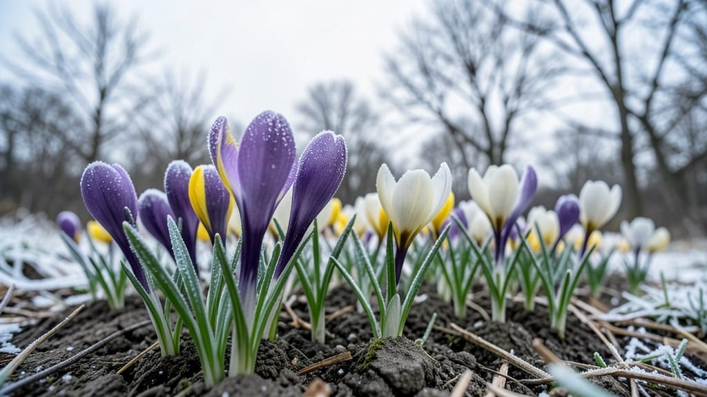 Crocuses For Winter And Early Spring Interest