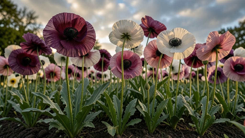 Anemones for Late-Season Drama