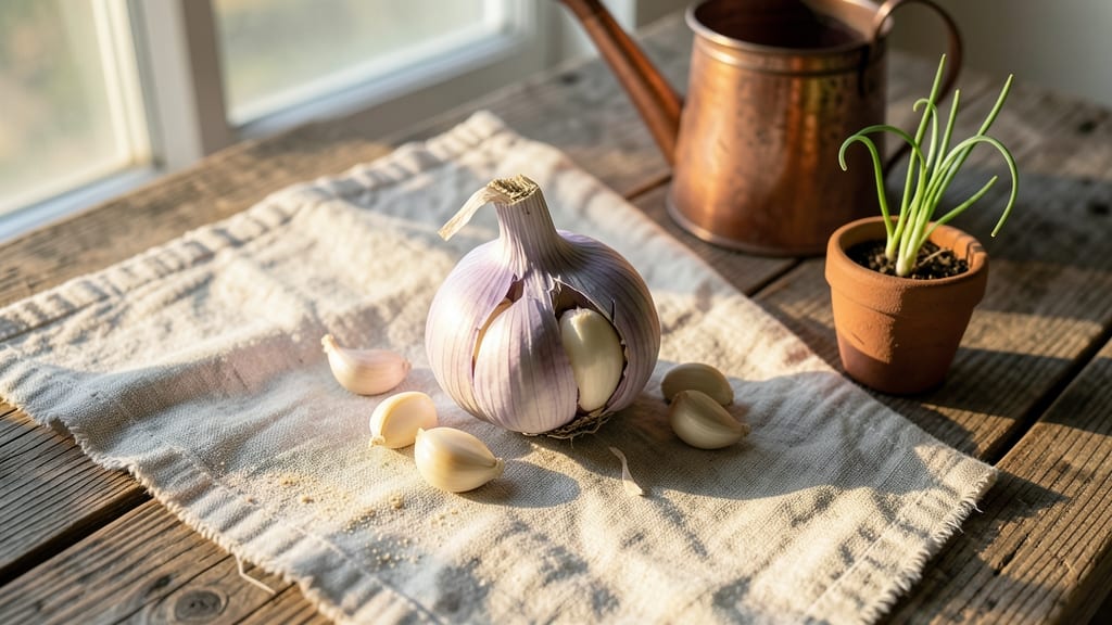 Creole Garlic for Heat Tolerance and Cold Hardiness