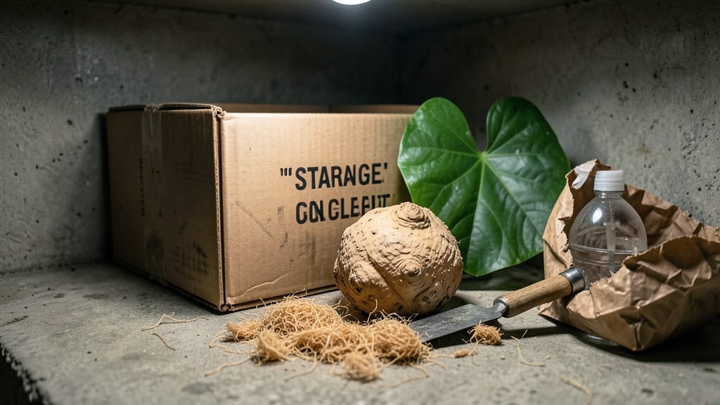 How to Store Elephant Ear Bulbs for Winter: Long-Term Viability Secrets for Next Year’s Growth