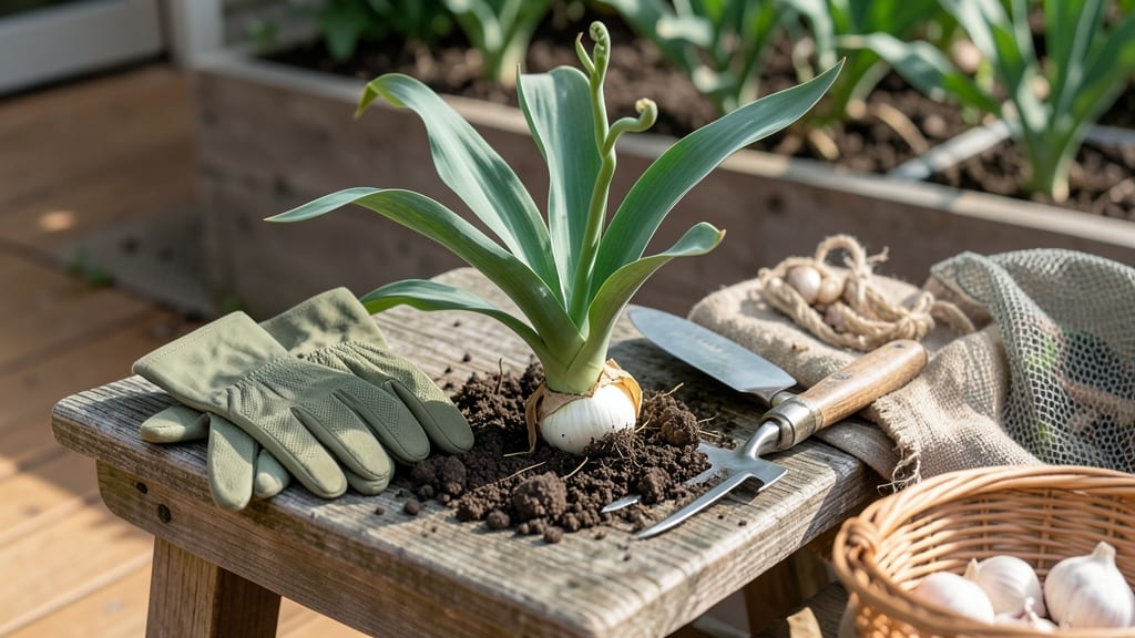 How to Harvest Garlic Bulbs: When and How to Dig for Perfect Storage