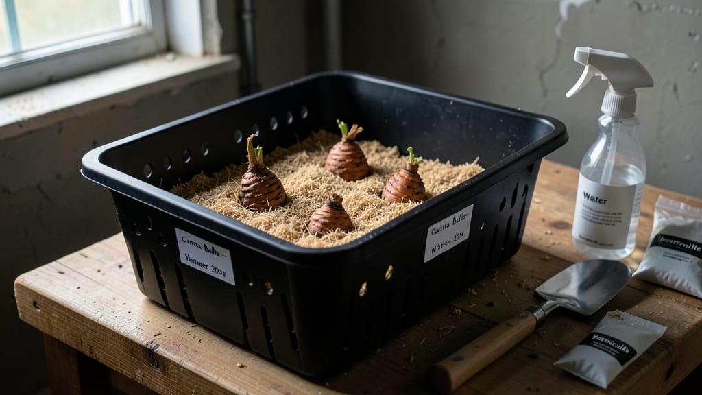 How to Store Canna Bulbs: Chill-Dry Method for Next Year’s Bold Blooms