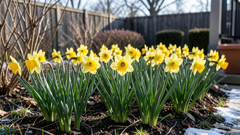 Daffodils: Classic Yellow Cheer for Sunny Spots