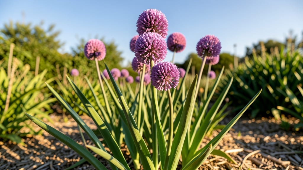 Alliums For Dramatic Vertical Accents