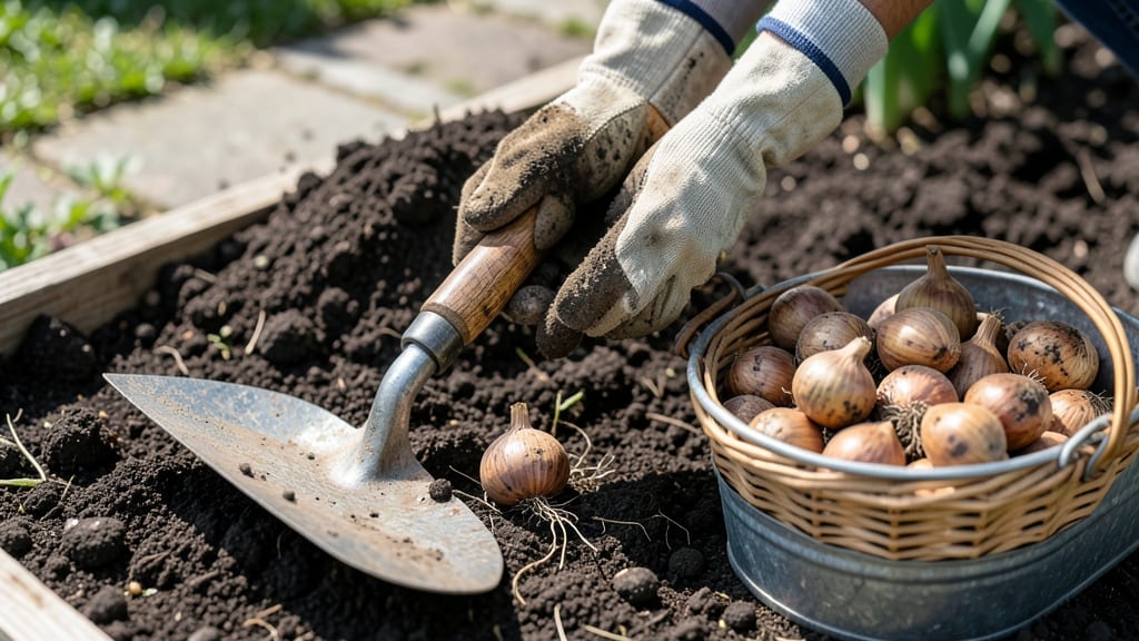 Separate Tulip Bulbs: Layered Division for Bigger Blooms Next Year