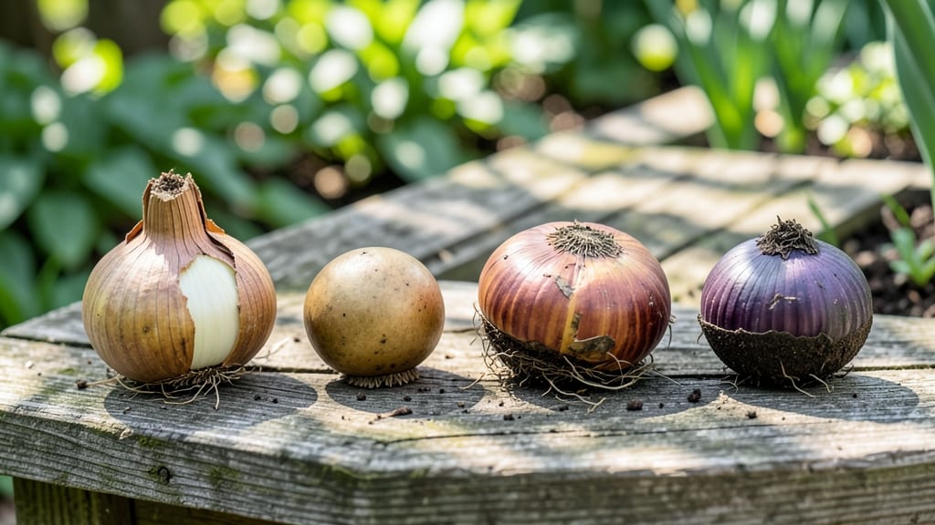 Identifying Flower Bulbs: Visual Guide to Shape, Size, and Layering Clues
