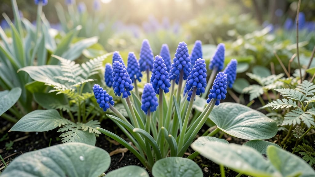 Muscari for Graceful Blue Clusters