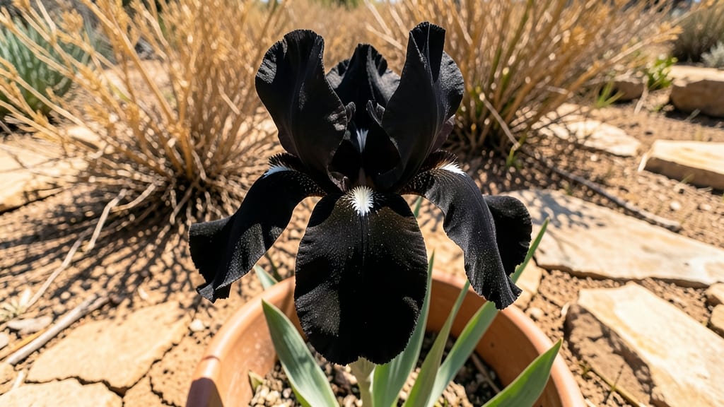 Black Panther Louisiana Iris