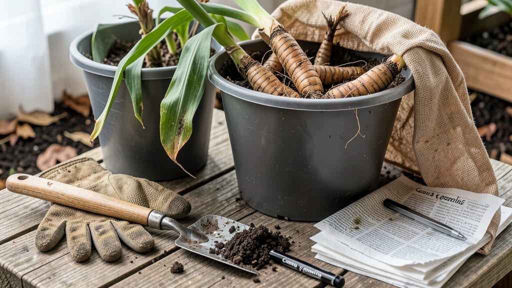 Overwintering Canna Bulbs: Chill-Dry Method for Next Season’s Bold Blooms