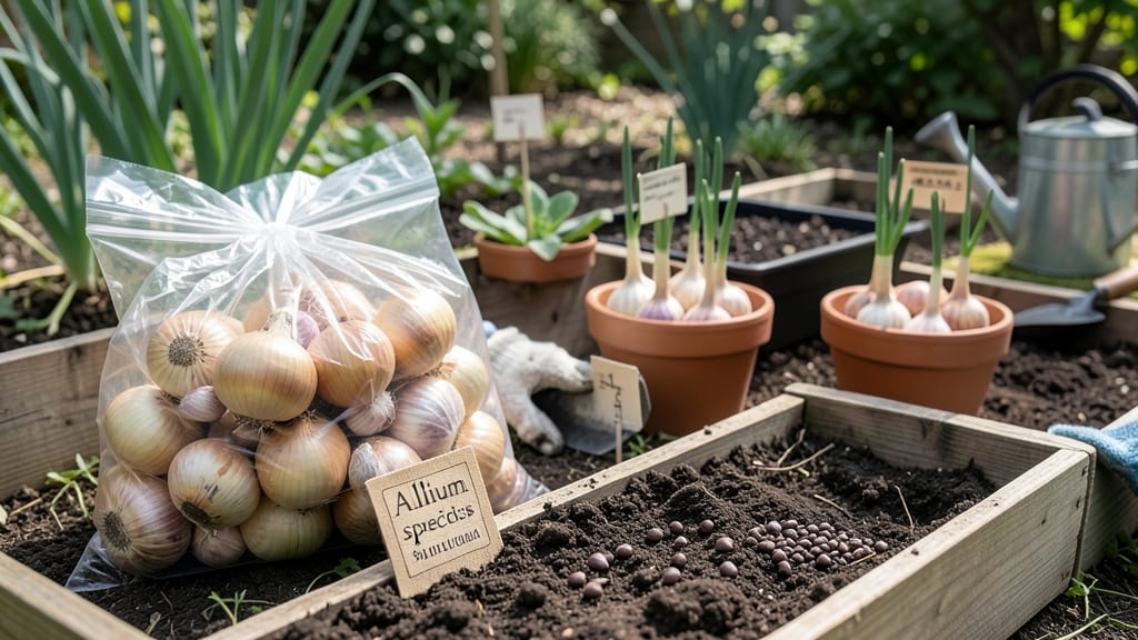 Allium Seeds Versus Bulbs: Planting Secrets for Maximum Yield