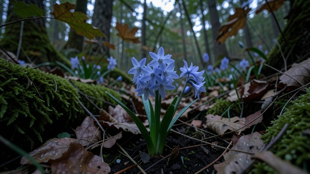 Scilla Siberica for Woodland Garden Beauty