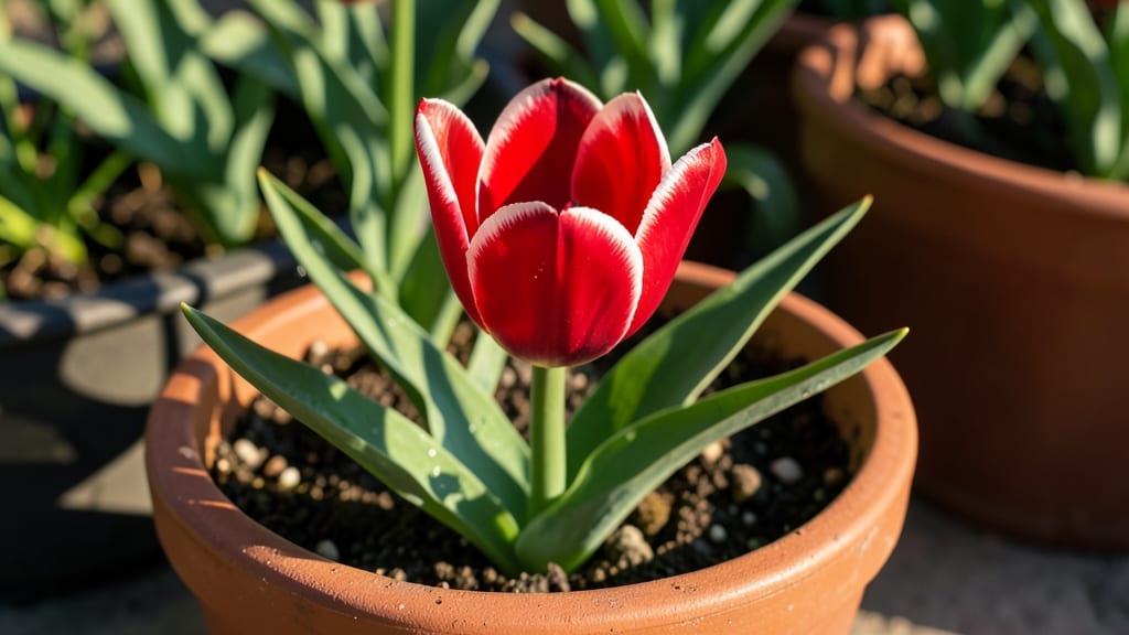 Tulip 'Apeldoorn' for Early Spring Color