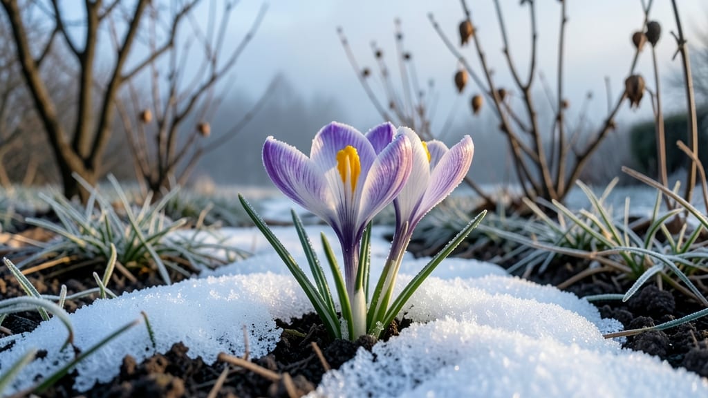 Crocus for Winter Interest