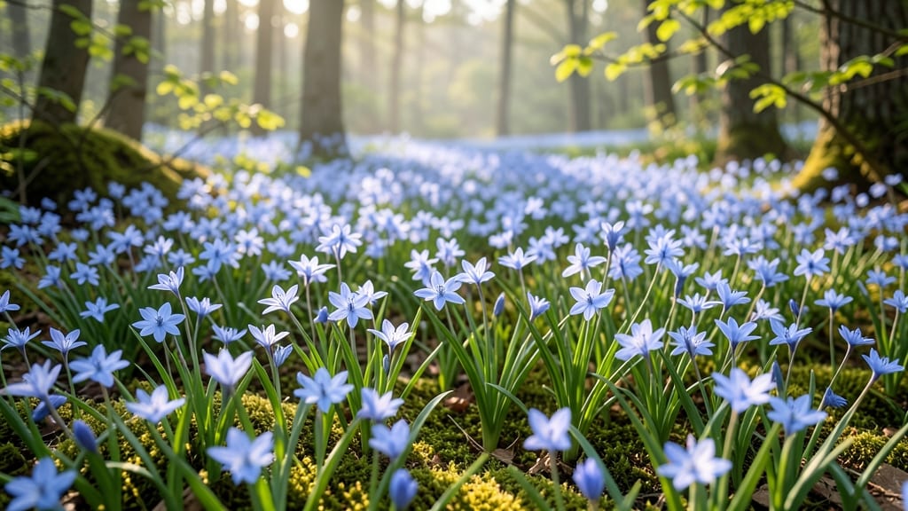 Scilla Siberica Blue Starflower