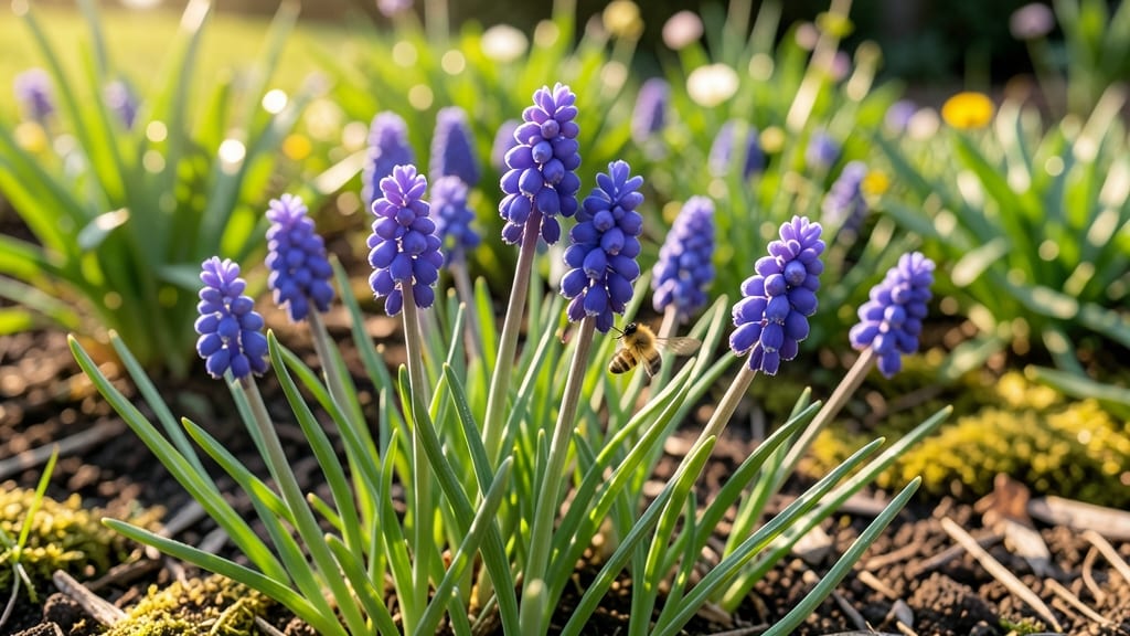 Muscari Bulbs for Pollinator Magnet