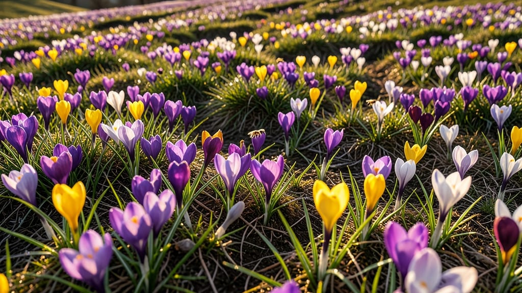 Prairie-Style Crocus Groundcover