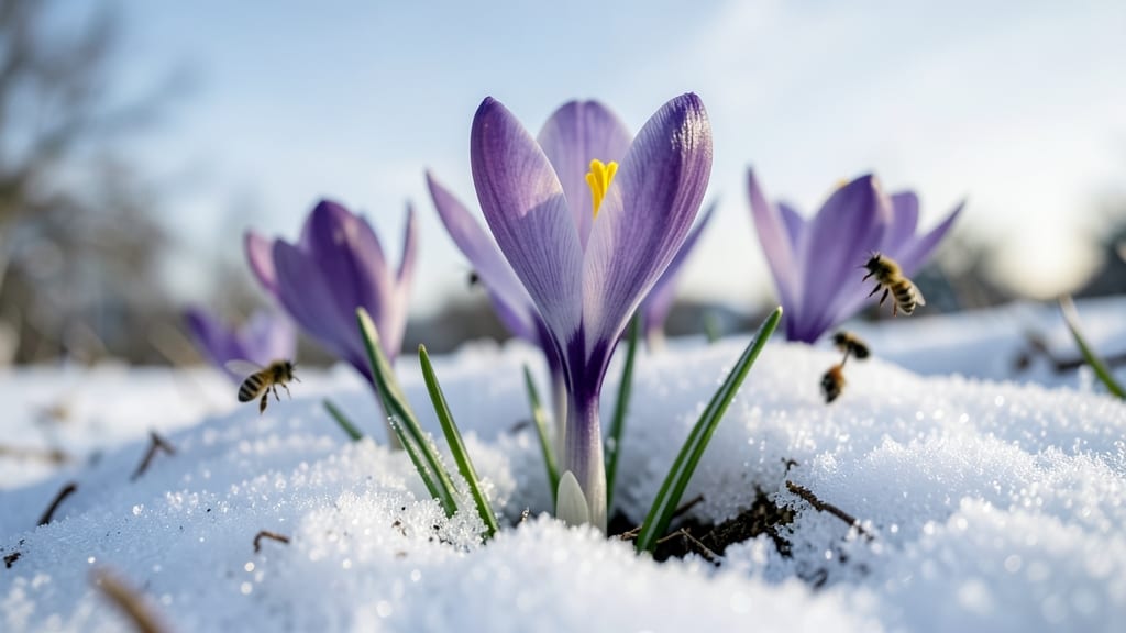Crocus for Early Pollinator Support