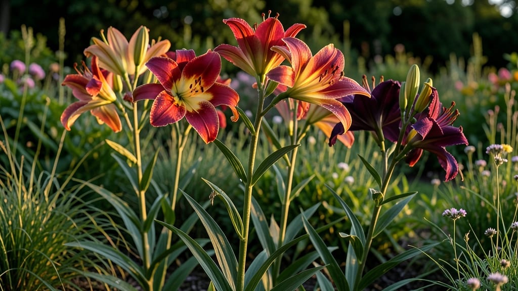 Lilies for Bold, Summer-Long Blooms