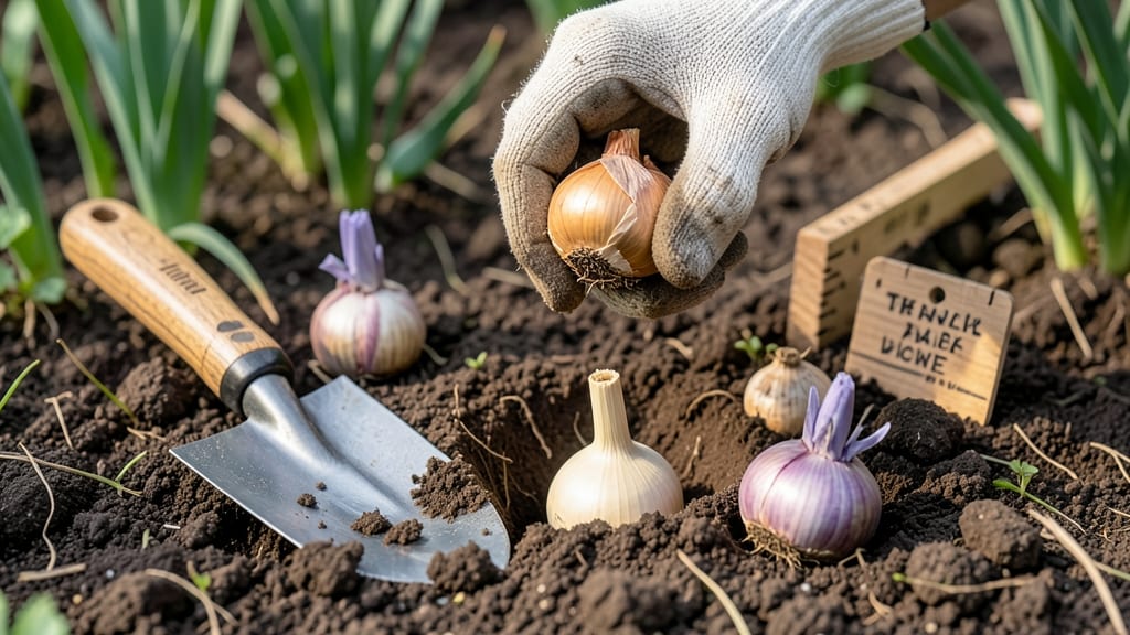 Which Way to Plant Bulbs: Pointy End Up, Flat Side Down