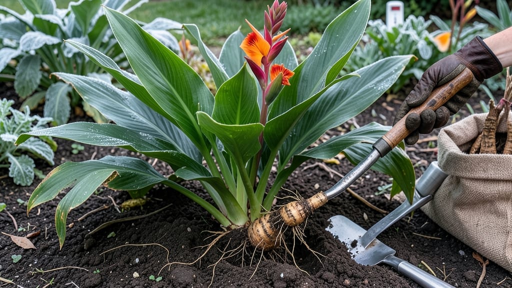 Can You Dig Up Canna Bulbs Before First Frost: Exact Steps to Save Them for Next Year