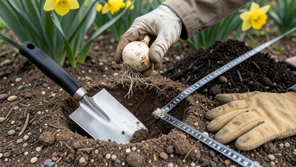 How Deep to Plant Daffodil Bulbs in Ground: Exact Inches for Perfect Blooms