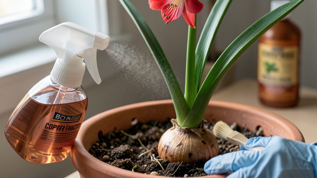 Fungicide for Amaryllis Bulbs: Organic Spray That Stops Rot Before It Starts