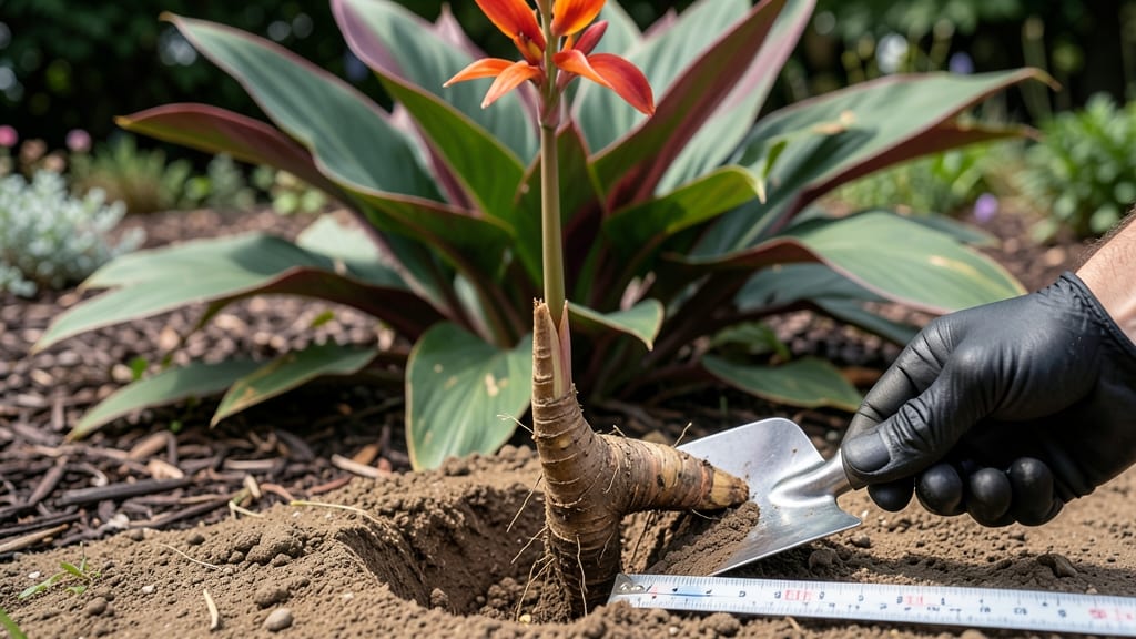 How Deep Do You Plant Canna Lily Bulbs: Exact Inches for Faster, Healthier Growth