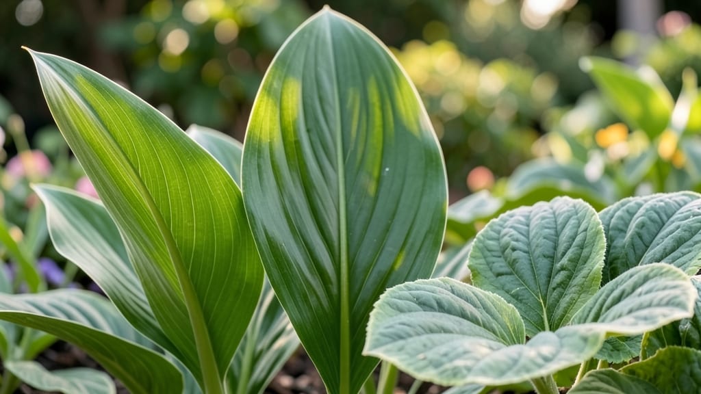 Lily Bulbs by Large, Strap-Like Leaves