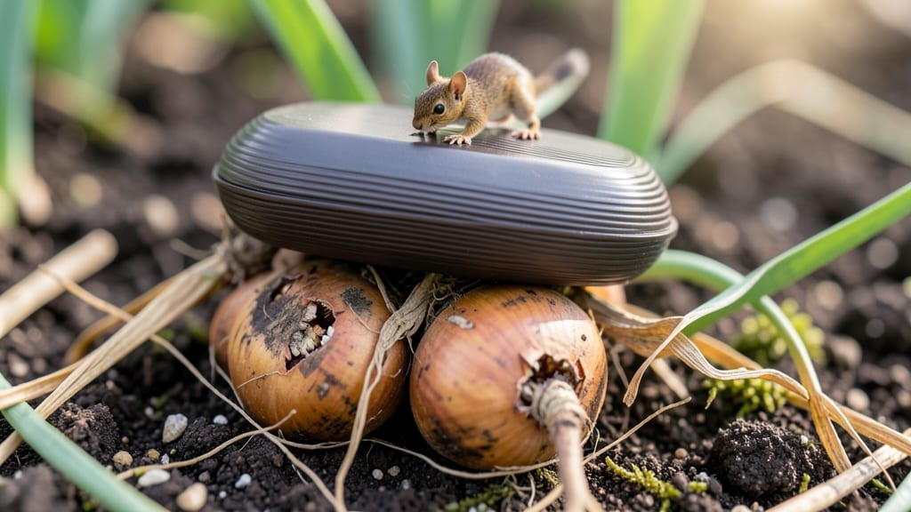 How to Protect Tulip Bulbs From Squirrels: Buried Wire Cage Barrier That Stops Digging