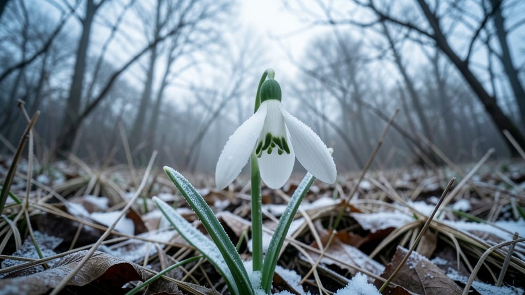Snowdrop Galanthus Nivalis