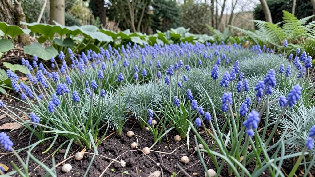 Muscari for Blue Shade Accents