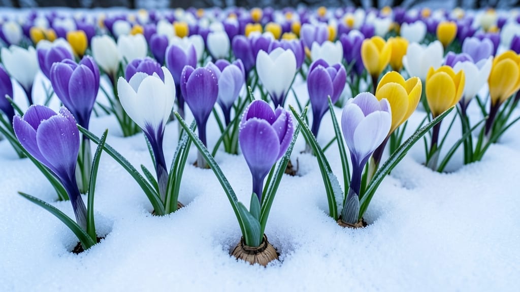 Crocus for Winter and Spring Interest