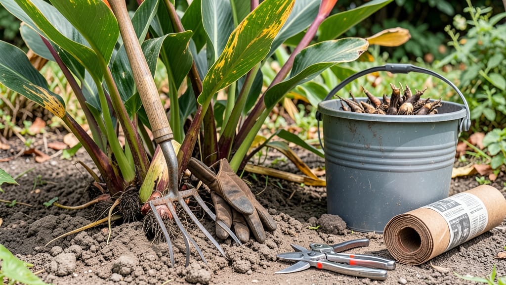 Digging Up Canna Bulbs: Step-by-Step Guide for Safe Winter Storage