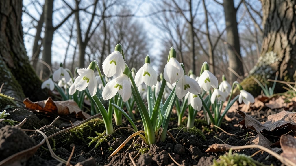 Snowdrop Bulbs for Early Spring Color