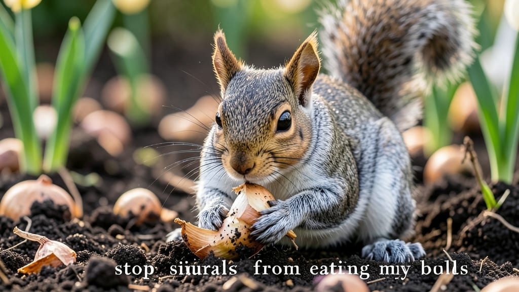 How to Stop Squirrels From Eating Your Bulbs: Repellent Spray That Works in 24 Hours