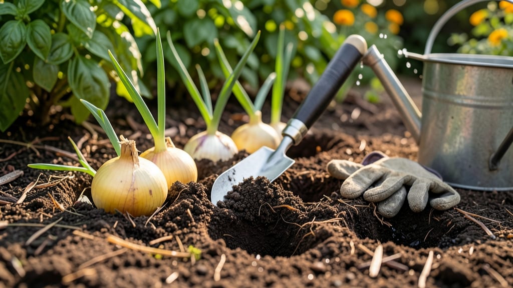 How to Plant Yellow Onion Bulbs: Layered Success for Bigger Harvests