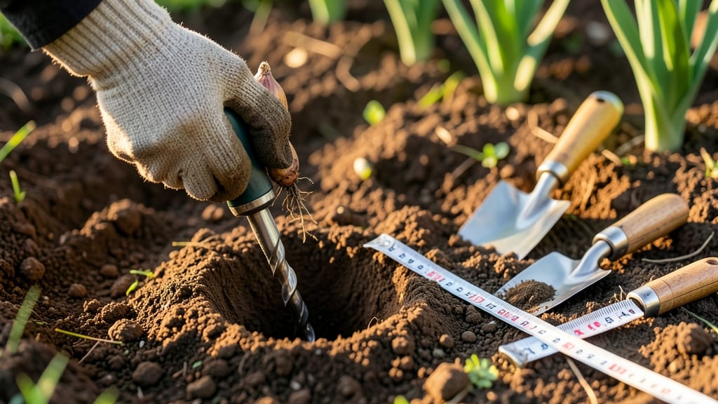 Auger Bit for Planting Bulbs: Precision Planting Without Soil Mess