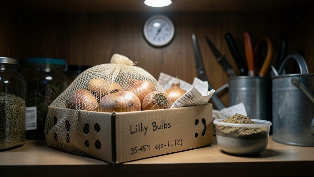 How to Store Lily Bulbs Until Planting: Chill-Dry Method for Spring Blooms