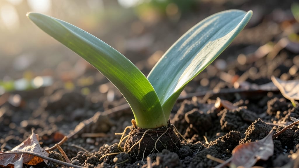 Daffodil Bulbs Visual Clues Before Blooming