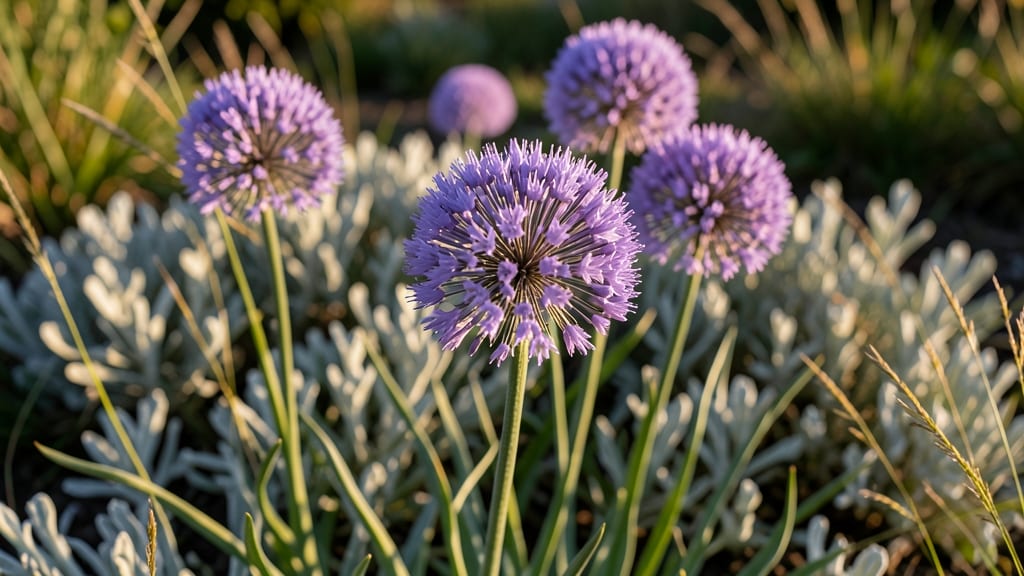 Alliums: Spherical Blooms for Pollinators