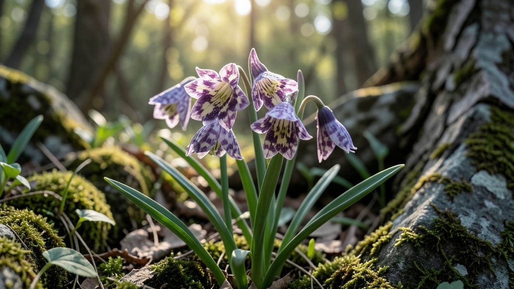 Fritillaria for Unique Checkerboard Blooms