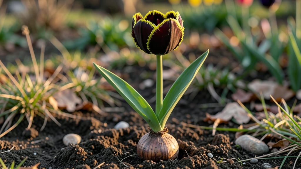 Black Parrot Tulip Bulbs: Bold, Striking Blooms With Minimal Fuss